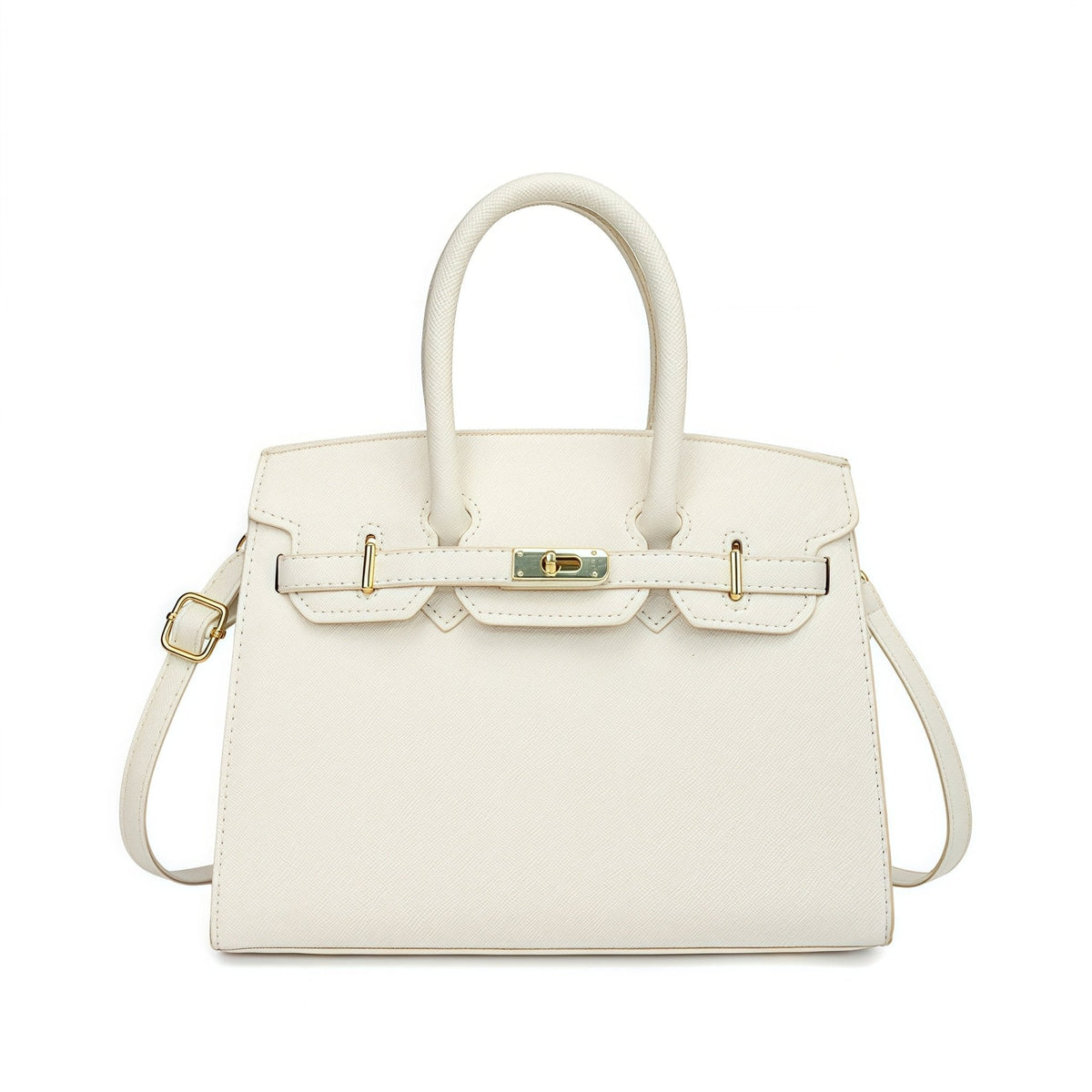 Elegante Velnoir™ Classique Montaigne Handtasche Kunstleder Damen Schultertasche Organizer