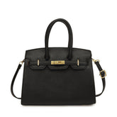 Elegante Velnoir™ Classique Montaigne Handtasche Kunstleder Damen Schultertasche Organizer