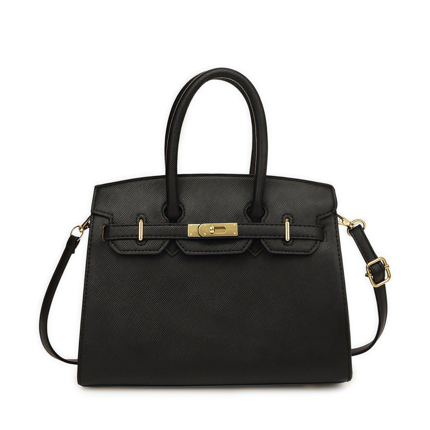 Elegante Velnoir™ Classique Montaigne Handtasche Kunstleder Damen Schultertasche Organizer