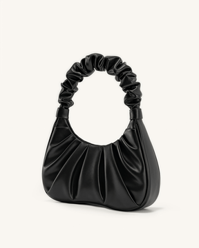 Elegante Pliée Douce Kunstleder Schultertasche: Kompakt, Weich & Formstabil für Damen