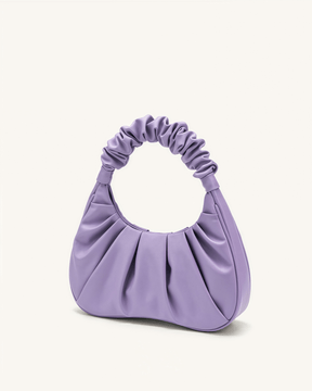 Elegante Pliée Douce Kunstleder Schultertasche: Kompakt, Weich & Formstabil für Damen
