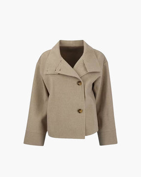 Rosalia Elegante Damenjacke mit Stehkragen für den herbstlichen Streetstyle